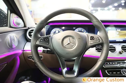 패밀리카 벤츠 E300 클래식용 카오디오 세팅 / 서울 용산