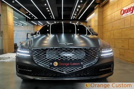 제네시스 G80 글라스틴트 슈어X 시공기 / 서울 용산