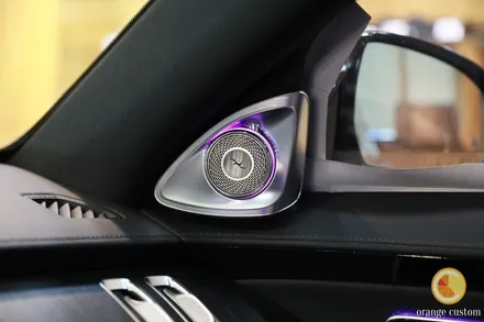 벤츠 S450 가솔린 롱바디 1호차? 4D부메스터와 스피커 튜닝 / 서울 용산