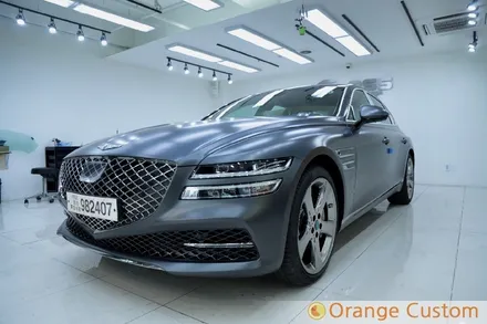 제네시스 G80 글라스틴트 슈어X 시공기 / 서울 용산