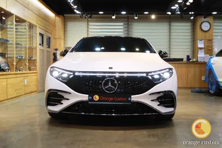 벤츠 전기차 EQS 450+와 소닉의 조합 / 서울 용산