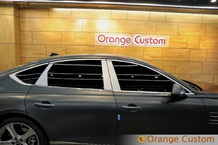 제네시스 G80 글라스틴트 슈어X 시공기 / 서울 용산