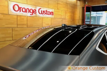 제네시스 G80 글라스틴트 슈어X 시공기 / 서울 용산