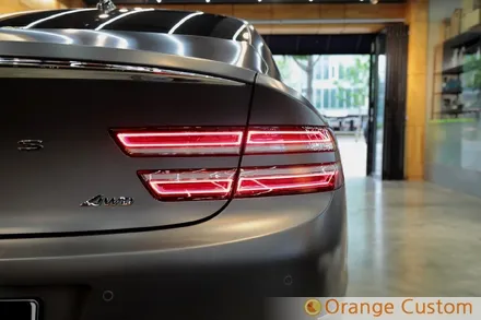 제네시스 G80 글라스틴트 슈어X 시공기 / 서울 용산