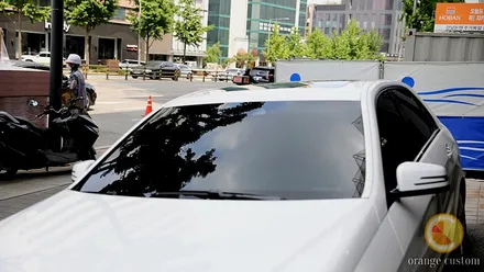 15년식 벤츠 E300 세인트아모 최상급 써밋 윈도우 틴팅 작업기. / 용산, 마포, 중구