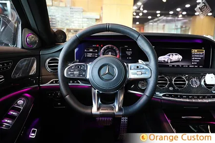 벤츠 S63 AMG 카오디오 풀 시스템 장착 / 서울 용산