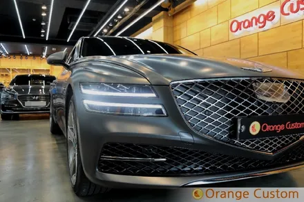 제네시스 G80 글라스틴트 슈어X 시공기 / 서울 용산