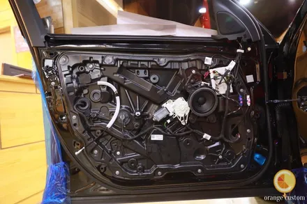 벤츠 S450 가솔린 롱바디 1호차? 4D부메스터와 스피커 튜닝 / 서울 용산