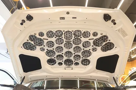 벤츠 S500 화려한 실내 4D 부메스터 와 소닉디자인 스피커 튜닝기 / 서울 용산