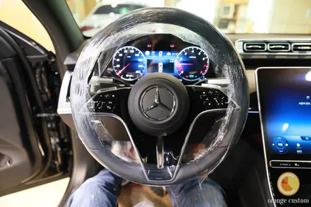 벤츠 S450 가솔린 롱바디 1호차? 4D부메스터와 스피커 튜닝 / 서울 용산