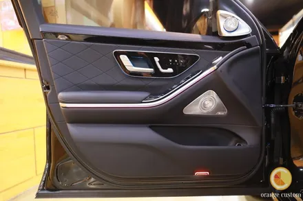 벤츠 S450 가솔린 롱바디 1호차? 4D부메스터와 스피커 튜닝 / 서울 용산
