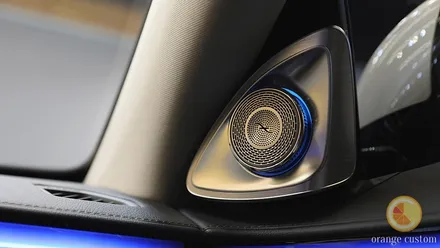 벤츠 S500 화려한 실내 4D 부메스터 와 소닉디자인 스피커 튜닝기 / 서울 용산