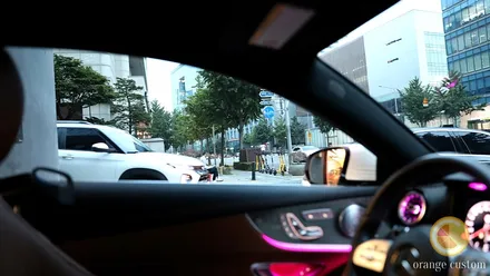 벤츠 E450 기존 만족스럽지 않았던 필름은 과감히 버리고 엑스펠 최상급으로 재탄생. / 용산, 마포, 중구