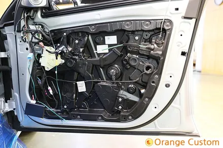 패밀리카 벤츠 E300 클래식용 카오디오 세팅 / 서울 용산