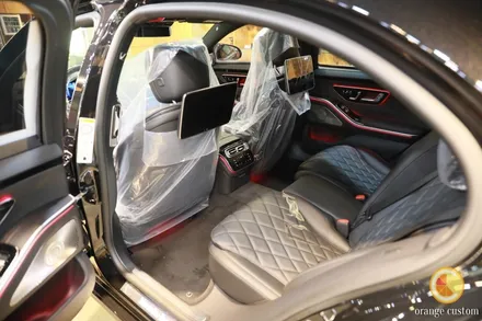 벤츠 S450 가솔린 롱바디 1호차? 4D부메스터와 스피커 튜닝 / 서울 용산