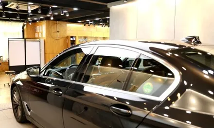 BMW 520i 솔라가드 퀀텀 세련된 틴팅 시공 / 용산, 마포, 중구