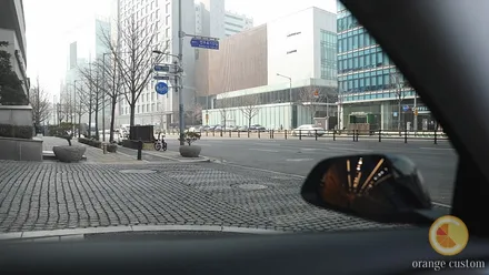 테슬라 모델3 출고하자마자 오렌지커스텀에 입고했어요 / 서울 용산