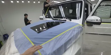 신형 벤츠 G63 Amg 지바겐 신차 살펴보고 튜닝하기 / 서울 용산
