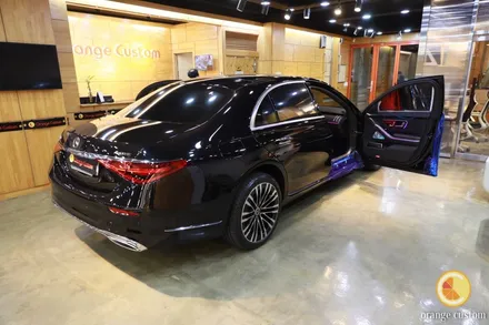 벤츠 S450 가솔린 롱바디 1호차? 4D부메스터와 스피커 튜닝 / 서울 용산