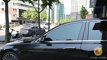 벤츠 S500 출고 후 이건 꼭 해야죠. 카오디오 방음 틴팅 후기 / 용산, 마포, 중구
