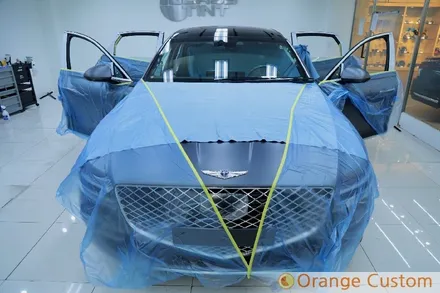 제네시스 G80 글라스틴트 슈어X 시공기 / 서울 용산