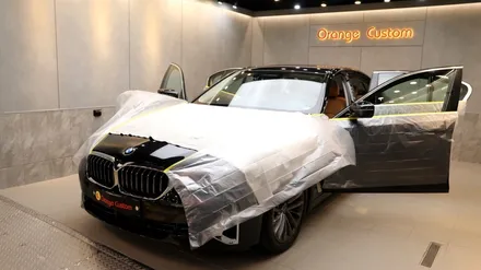 BMW 520i 솔라가드 퀀텀 세련된 틴팅 시공 / 용산, 마포, 중구