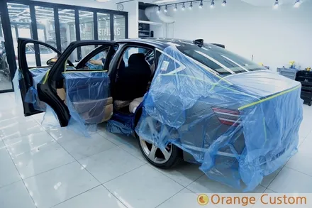 제네시스 G80 글라스틴트 슈어X 시공기 / 서울 용산