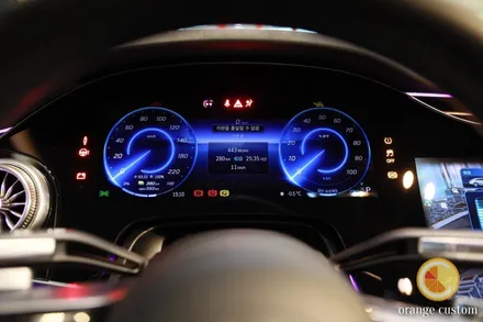벤츠 전기차 EQS 450+와 소닉의 조합 / 서울 용산