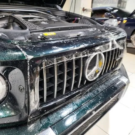 벤츠 G63 AMG 도장 보호를 위한 전체PPF 작업. / 서울 용산