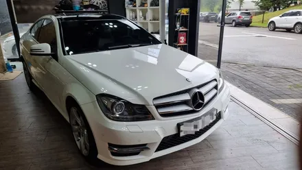 [표범샵]_벤츠C클래스 W204 실내카본수전사 / 화성 동탄
