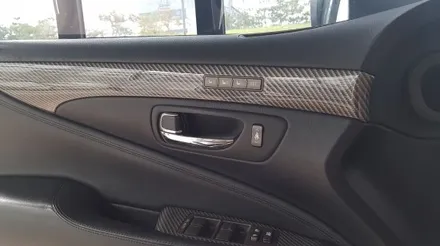 렉서스 LS460 화이트카본 핸들수전사,실내수전사 / 화성 동탄