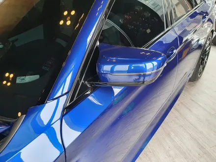 BMW M5 그릴,사이드미러커버 카본수전사 작업 / 화성 동탄