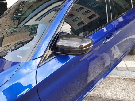 BMW M5 그릴,사이드미러커버 카본수전사 작업 / 화성 동탄