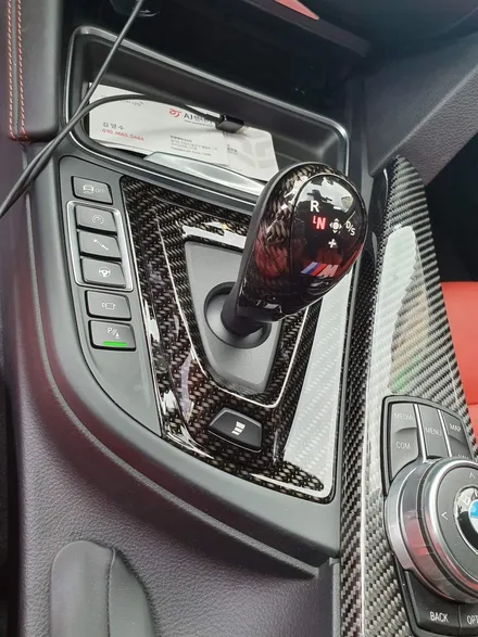BMW M3 기어판넬,기어봉 ,미러커버 카본작업 / 화성 동탄