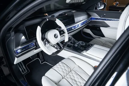 신형 BMW 7시리즈, 순정 옵션에는 없는 화이트 인테리어 만들기 / 고양 덕양구 용두동