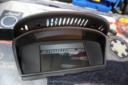 BMW E60 5시리즈 CCC 옵션 해외직구 8.8인치 모니터 안드로이드올인원 내비게이션 후방카메라 연결 설치 시공