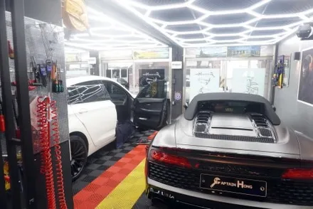 BMW 5 GT  해외 직구 모니터 교체 설치 우리 동네는 고수가 작업한다