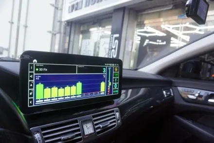 벤츠 CLS 후기형 12.3인치 안드로이드모니터 DSP 보가 P1이 장착되 있네요 음성 싱크 밀림 없이 보가 앰프에 올인원 음성 연결by예약제1인시공캡틴홍