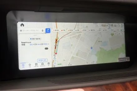 W221 전기형 벤츠 S클래스 NTG3.0 순정 오디오 AUX 메뉴 없는 차량  전용 장비로 외부입력 코딩후 해외직구 10.25인치 모니터 설치