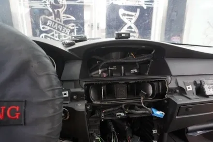 BMW E60 5시리즈 CCC 옵션 해외 직구 순정 모니터 1:1 교체 8.8인치 카플레이 안드로이드오토 올인원 후방카메라 연결 설치