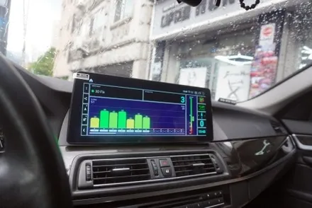 우리 동네는 고수가 작업한다 캡틴홍 BMW F10 5시리즈 CIC 옵션 해외 직구 모니터 재작업 1인 시공 작업 과정 모니터 조립 상태 비교해 보세요