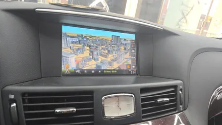인피니티 Q70 M37 12.3인치 모니터 설치 카인원프로맥스 전문 대리점 캡틴홍