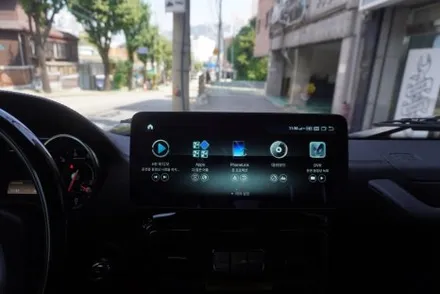 벤츠 G바겐 G63AMG 해외직구12.5인치 안드로이드올인원 모니터 설치 벤츠코리아내비게이션AS공식 서비스센터 캡틴홍 예약제1인시공