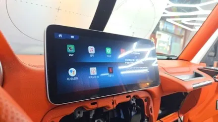 우리 동네는 고수가 작업한다 금주 금연 아침 운동 1인 시공 캡틴홍 벤츠 G 바겐 G63AMG 모니터 교체 퀵 주문 당일 설치 카플레이 안드로이드오토 올인원 카인원프로맥스 설치