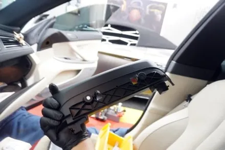 BMW 640D 6시리즈 그란 쿠페 NBT 옵션 해외 직구 모니터 고사양 MNG 12.5인치 안드로이드 올인원 설치 고수가 작업하는 과정