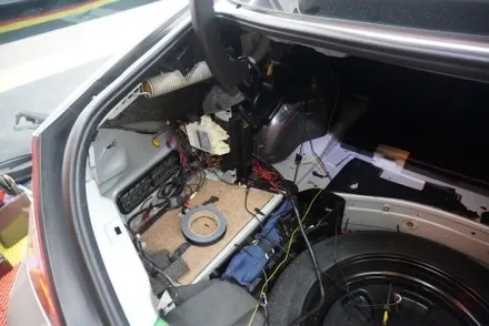 벤츠 CLS W219 후기형 해외 직구 안드로이드 올인원 모니터 후방카메라 연결 2채널 블랙박스 설치 예약제 1인 시공 캡틴홍