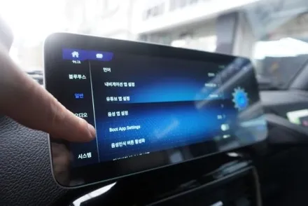 벤츠 G 바겐 G63AMG 모니터 교체도 국내 재고 AS 되는  카인원프로맥스 결정 12.5인치 모니터 교체 설치