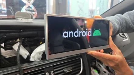 우리 동네는 고수가 작업한다 1인 시공 캡틴홍 아우디 RS5 8.8인치 모니터 교체 무선 카플레이 안드로이드오토 사용 가능 올인원 설치