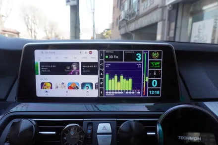 [예약제1인시공 캡틴홍] BMW F10 5시리즈 NBT 오디오 옵션 신형 스타일 10.25인치 안드로이드모니터 내비게이션 잡소리 방지 시공