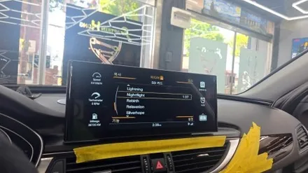 퀵 주문 당일 설치 아우디 A6 12.3인치 모니터 카인원프로맥스Q